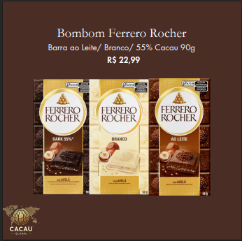 Ferrero Rocher Barra